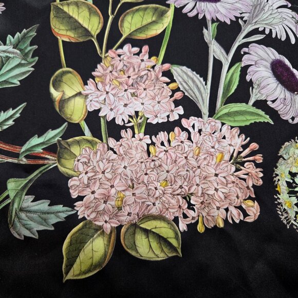 NWT St. Piece Yuri Silk Double-Sided Floral Scarf - Picture 11 of 16